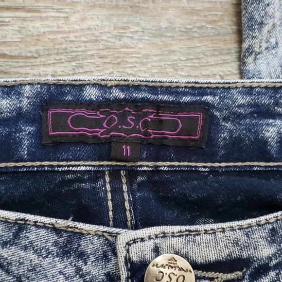 O.s.c. skinny jeans size 11 - Picture 3 of 7